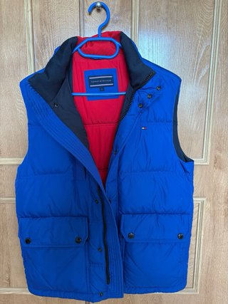 Chaleco Tommy Hilfiger Azul y Rojo