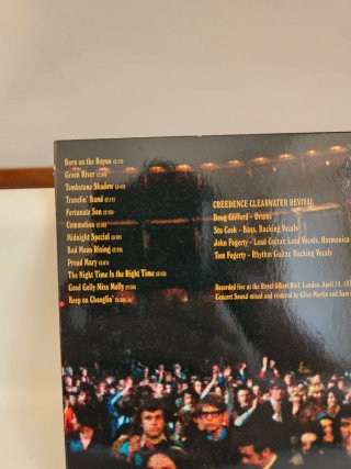 Creedence Clearwater Revival CD Live