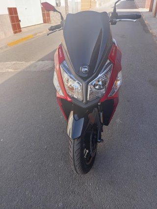 Moto Scooter SYM Jet 14 50cc Roja