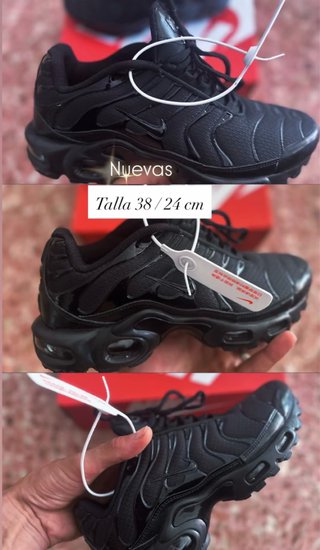 Zapatillas Nike Talla 38 Negras