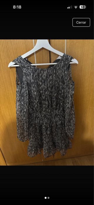Vestido Brownie estampado
