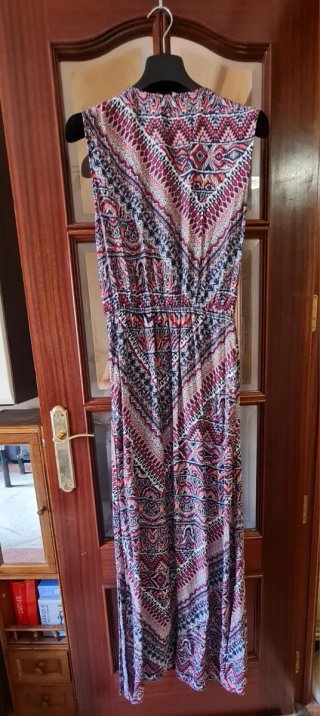 Vestido largo Oysho S