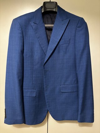 Completo Uomo French Eye Blu