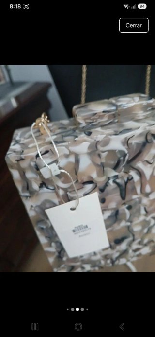 Bolso fiesta mujer cadena dorada