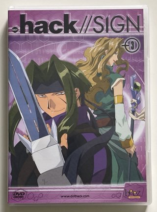 DVD anime Hack Sign vol.3-4-6 + 1 Limited Box beez