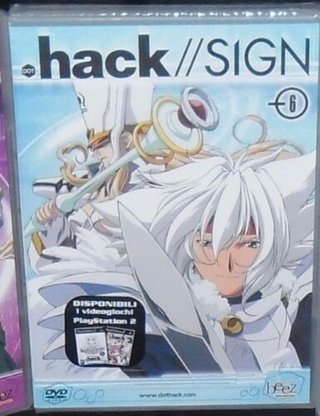 DVD anime Hack Sign vol.3-4-6 + 1 Limited Box beez