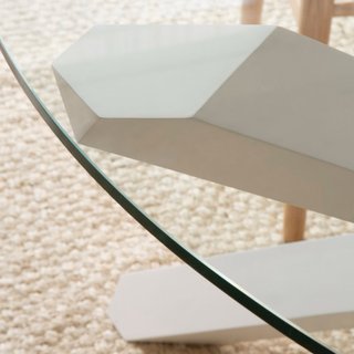 Mesa Redonda Cristal Banak 120cm