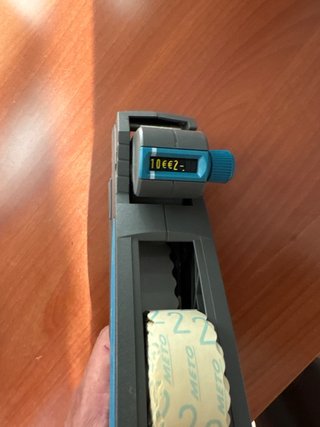 Etiquetadora de precios Meto
