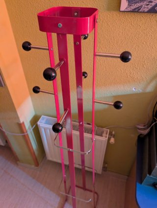 Perchero Rosa Metálico