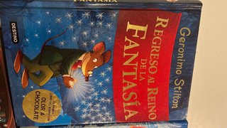 Libros Geronimo Stilton. Volumenes 2, 3, 4, 5 y 6.