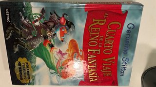 Libros Geronimo Stilton. Volumenes 2, 3, 4, 5 y 6.