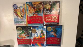 Libros Geronimo Stilton. Volumenes 2, 3, 4, 5 y 6.