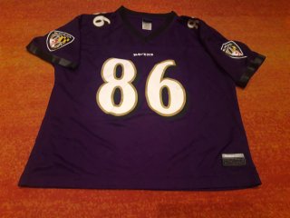 Camiseta NFL Ravens 86 reebok Talla L mujer