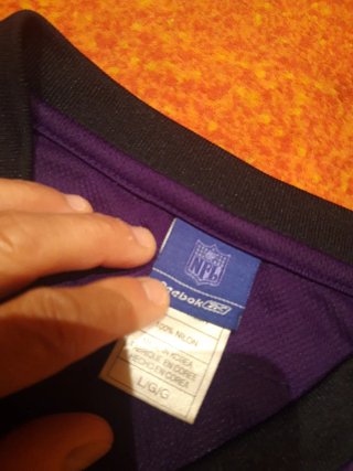 Camiseta NFL Ravens 86 reebok Talla L mujer