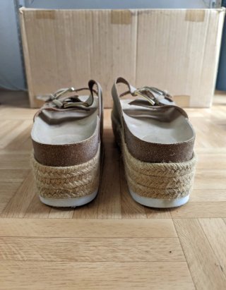 Sandalias plataforma de Stradivarius