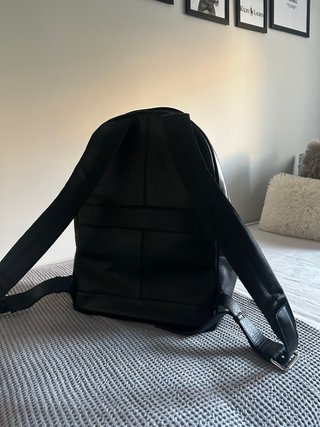 Mochila Delsey Paris Piel Negra
