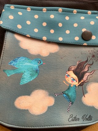 Riñonera Esther Voltà con estampado