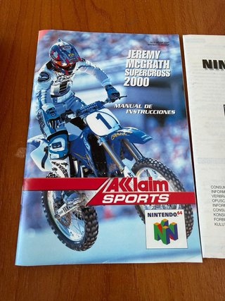 Jeremy McGrath Supercross 2000 N64