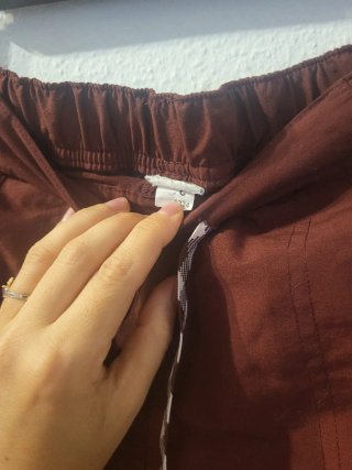 Falda pantalón deportiva Quechua burdeos