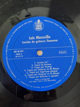 Luis Maravilla - Lección de guitarra flamenca