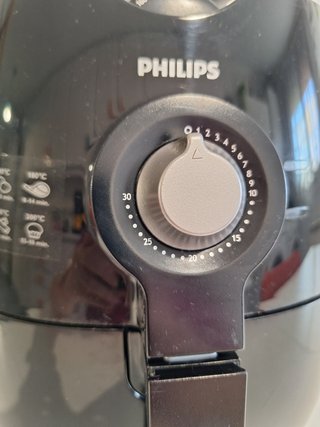 Freidora de aire Philips negra 2,5L