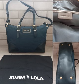 Bolso Bimba y Lola Petróleo + Guardapolvo