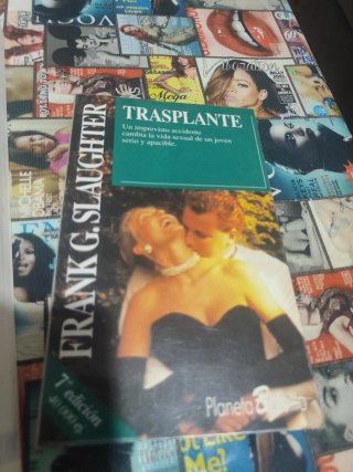 Libro de masajes + libro de trasplante