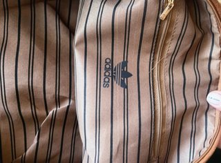 Bolso Adidas Marrón Ante