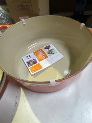 Olla Le Creuset Hierro Fundido Naranja