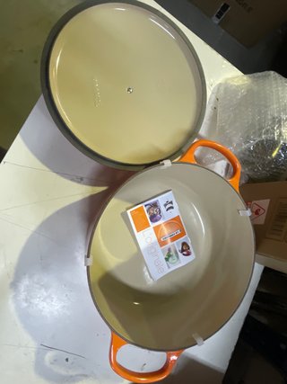 Olla Le Creuset Hierro Fundido Naranja