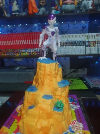 Diorama Dragon Ball Goku y Freezer