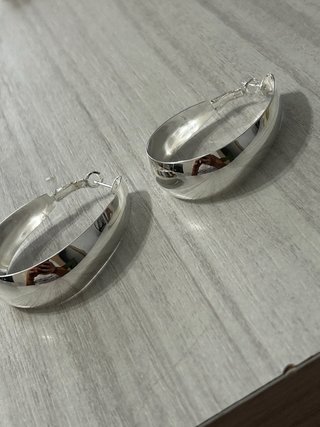 Orecchini Argento 925 Mezza Luna
