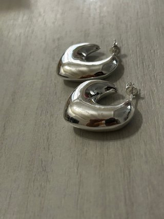Orecchini Argento 925 Mezza Luna