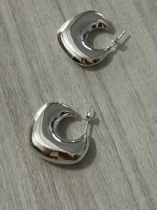 Orecchini Argento 925 Mezza Luna