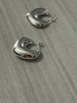 Orecchini Argento 925 Mezza Luna
