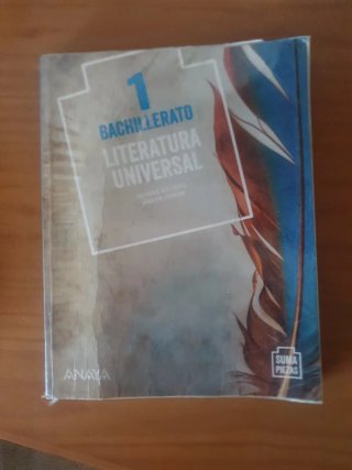 Literatura universal, 1 Bachillerato