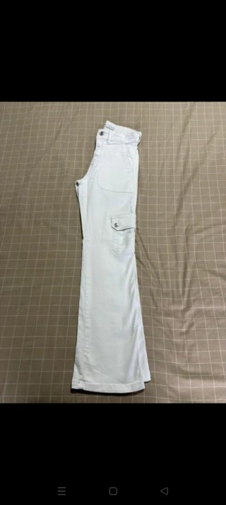 Pantalones blancos niña 11-12 años
