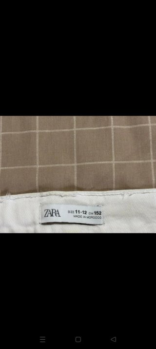 Pantalones blancos niña 11-12 años