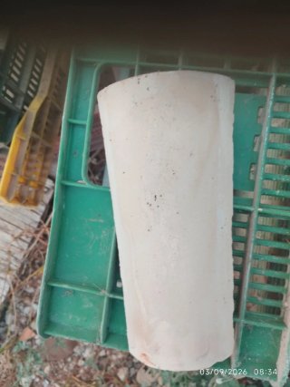 Teja cerámica 20 cm