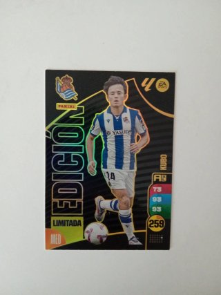 Cartas de fútbol Edición Limitada Panini