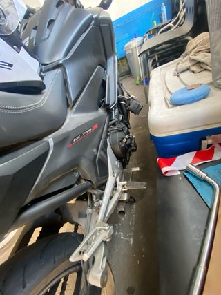 Honda NC750X DCT siniestro