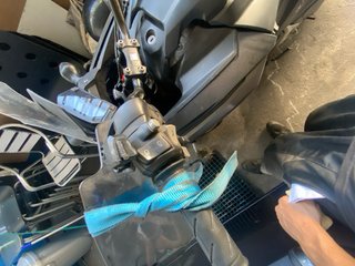 Honda NC750X DCT siniestro