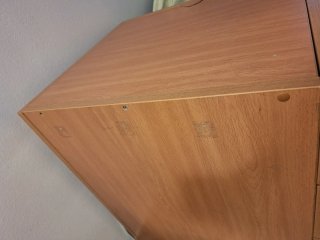 Cajonera grande madera para escritorio
