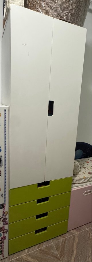 Armario Ikea Smastad/Platsa Blanco/Verde