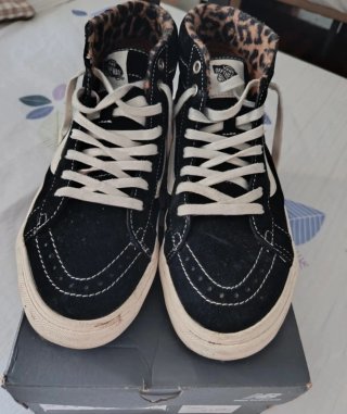 Zapatillas Vans SK8-Hi Suela Track Negra