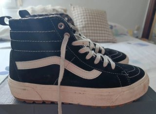Zapatillas Vans SK8-Hi Suela Track Negra