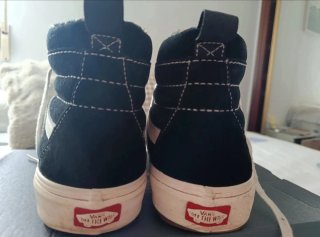 Zapatillas Vans SK8-Hi Suela Track Negra