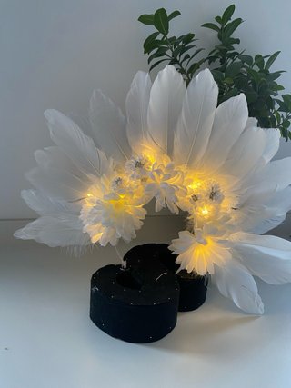 Corona Hora Loca Blanca LED