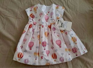 Vestido Mayoral globos 4-6 meses