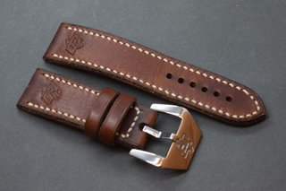 Cinturino in pelle artigianale Panerai 18-26mm